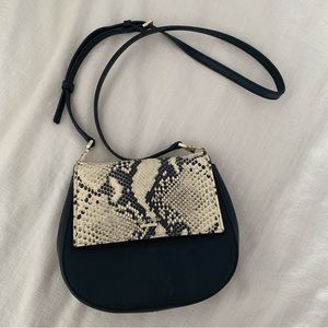 Kate Spade Snake Print Rounded Crossbody